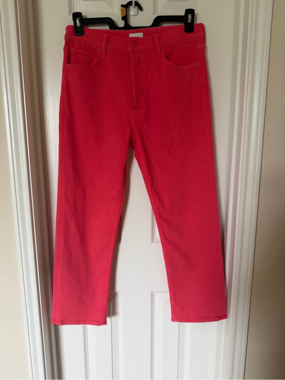Mother jeans Coral Pink Jeans